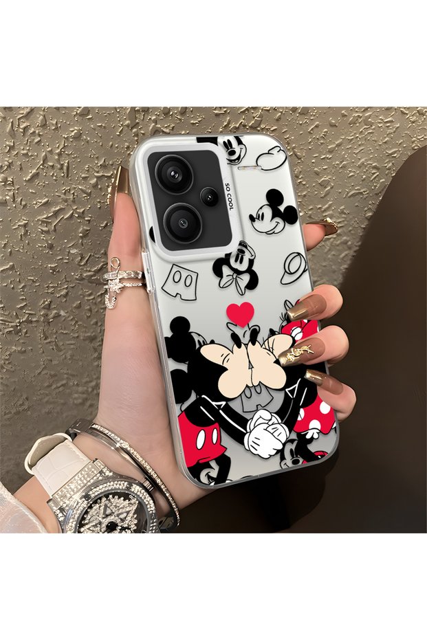 Redmi Note 13 Pro Plus+ 5g Compatible, Cute Mickey Pattern, Shock Protective Phone Case