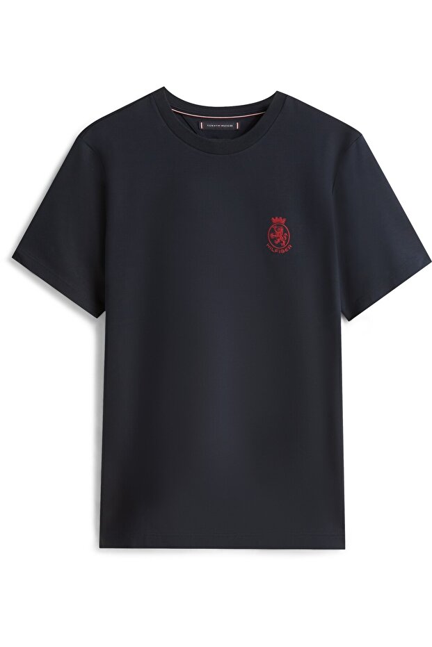 CREST GIFTING INTERLOCK TEE - 1