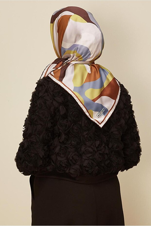 Eșarfă cu model 2424 - 2
