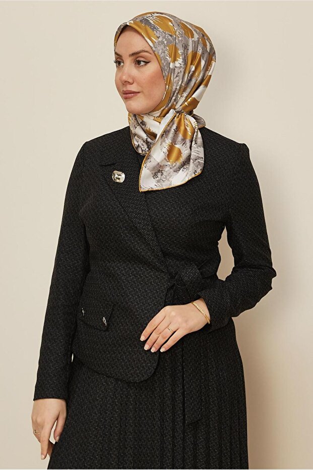 وشاح منقوش 3857 - 1