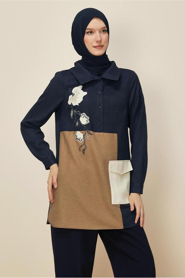 Shirt Collar Tunic 46213