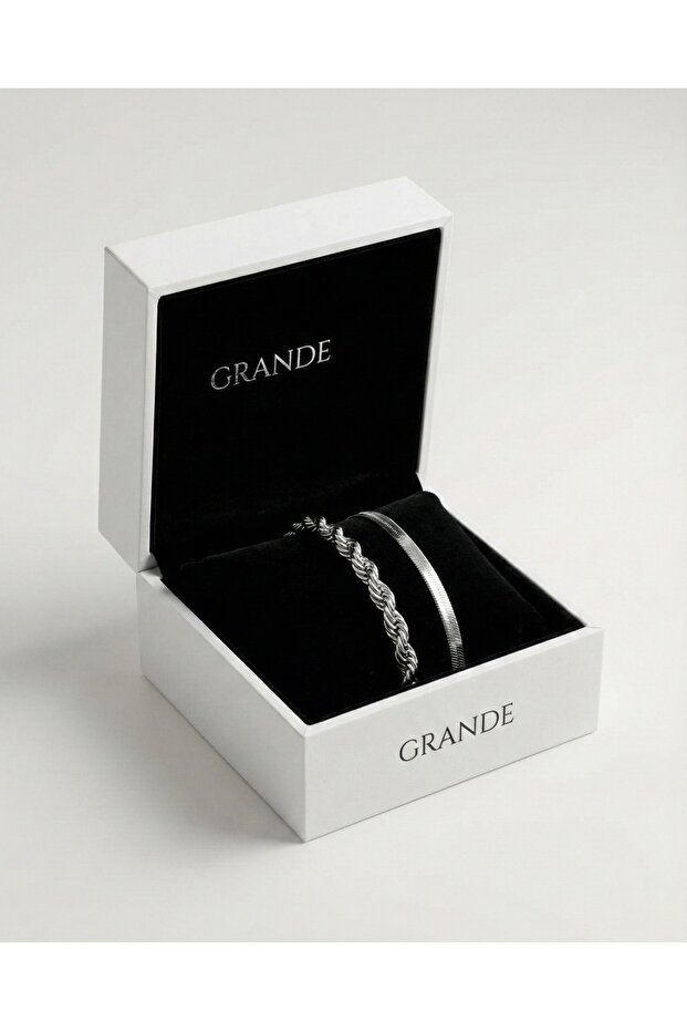 Grande Premium Italian & Chain Steel Bracelet Special for Valentine’s Day