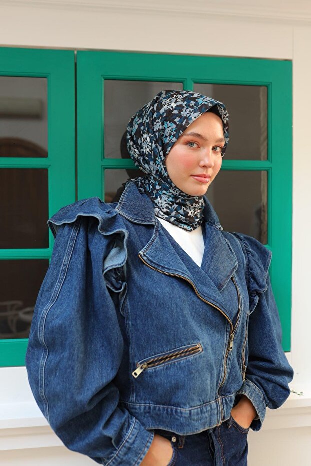 73070-08 Model eșarfă moale - 3