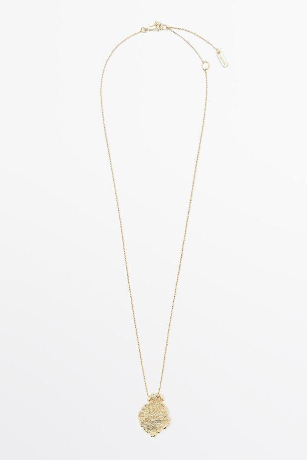 Mini soyut uçlu kolye - 1