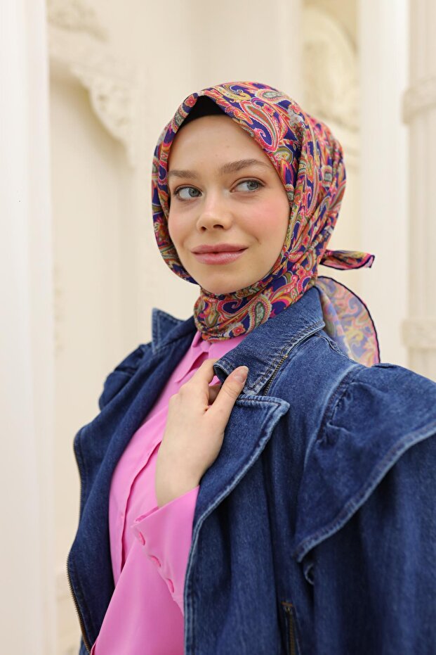 Eșarfă moale 73078-36 - 2