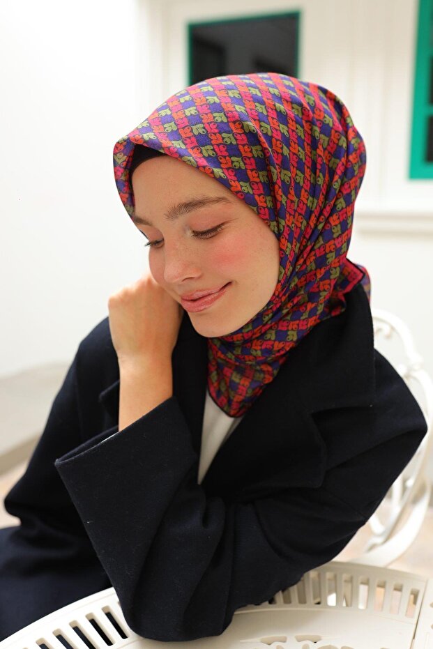 73073-18 Model eșarfă moale - 6