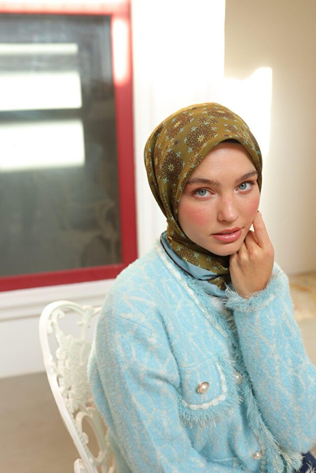 73072-05 Model eșarfă moale - 2