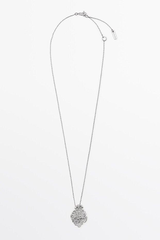 Mini soyut uçlu kolye - 1