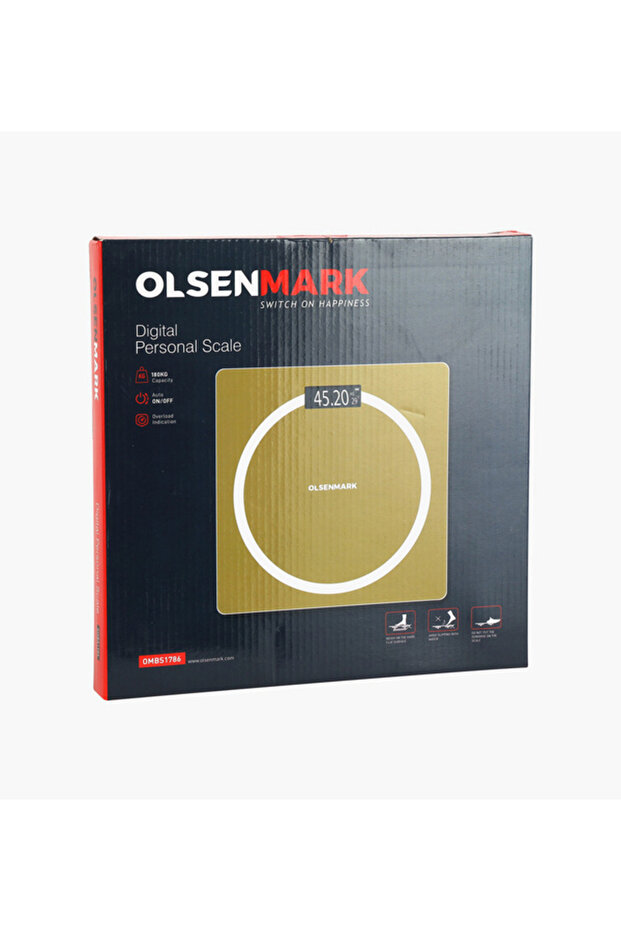 ميزان شخصي رقمي مزود بمؤشر للحمل الزائد - 1