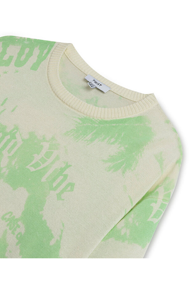 SLOGAN VE GÖRSEL BASKILI TRİKO - 4