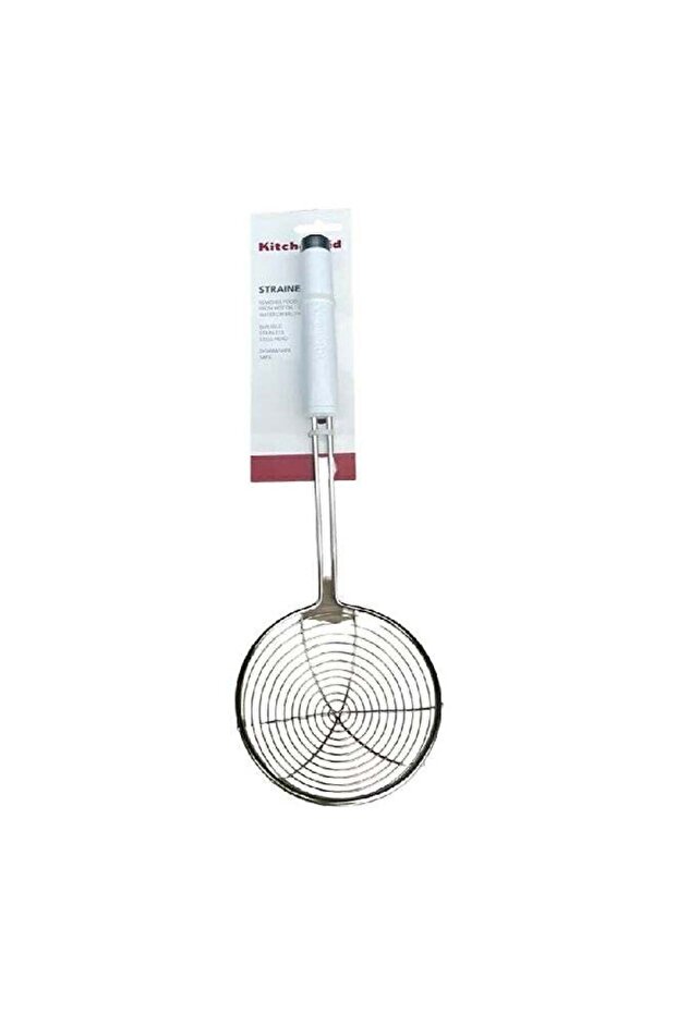 Rust Resistant Ergonomic Handle Classic Wire Strainer - 1