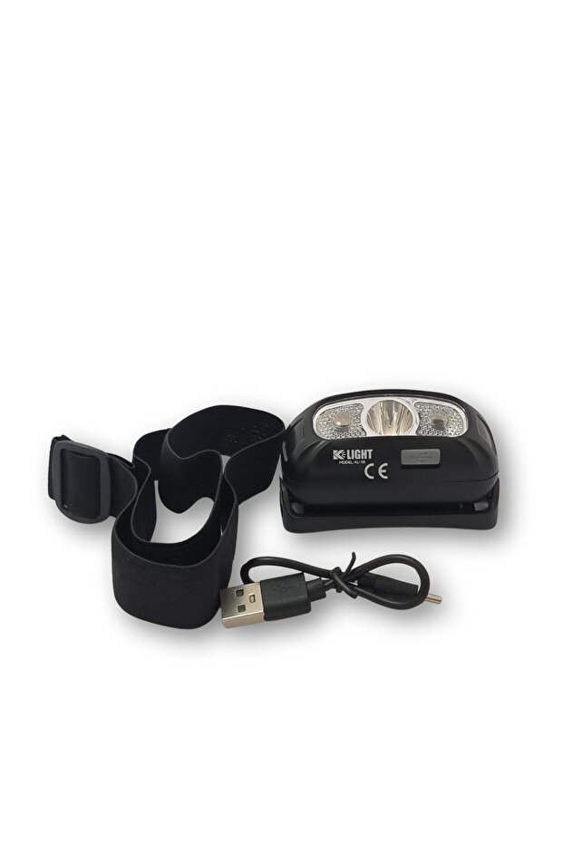 Şarjedilebilir Sensörlü Kafa Lambası KL-05 - 2