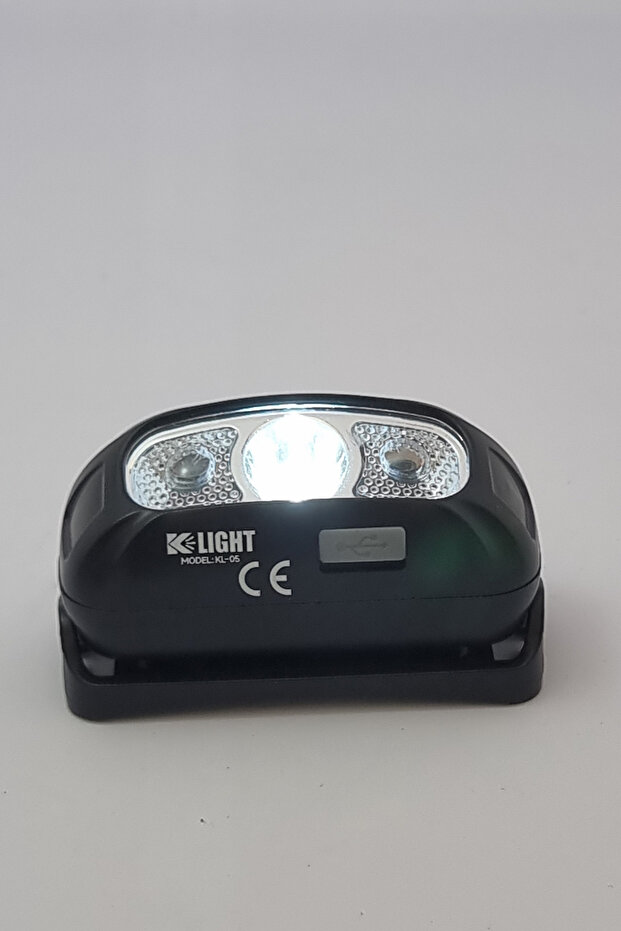 Şarjedilebilir Sensörlü Kafa Lambası KL-05 - 4