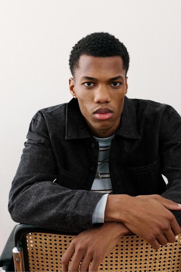 Cepli denim ince ceket - 1