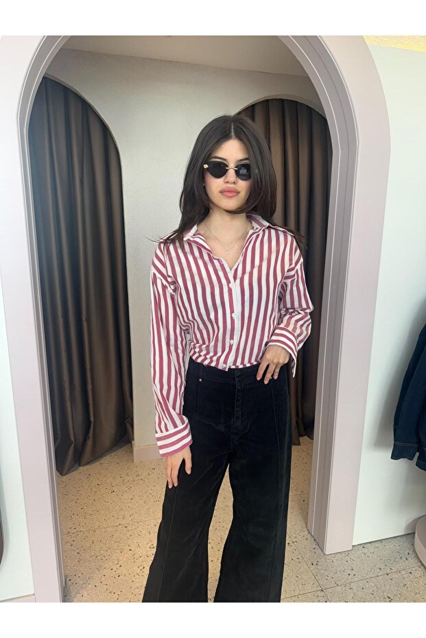 KALIN ÇİZGİ GÖMLEK - 3