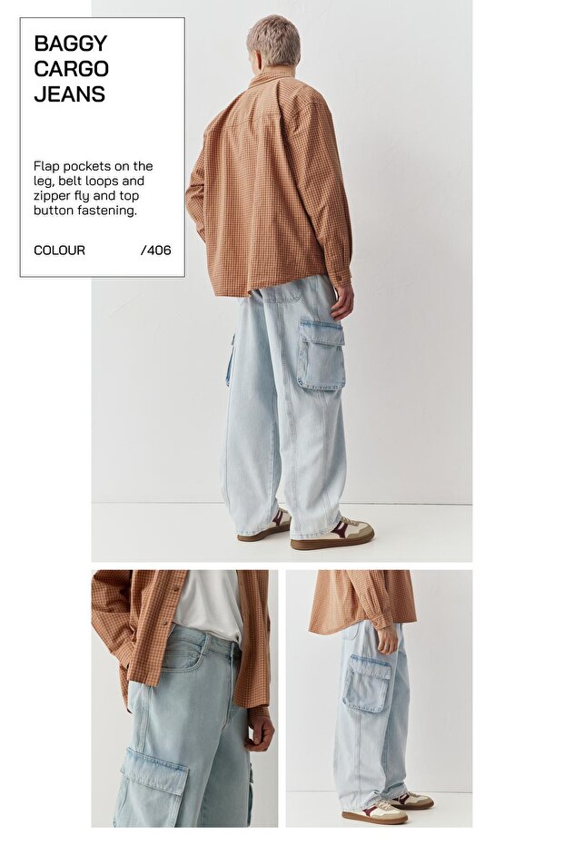 Kargo baggy jean - 1
