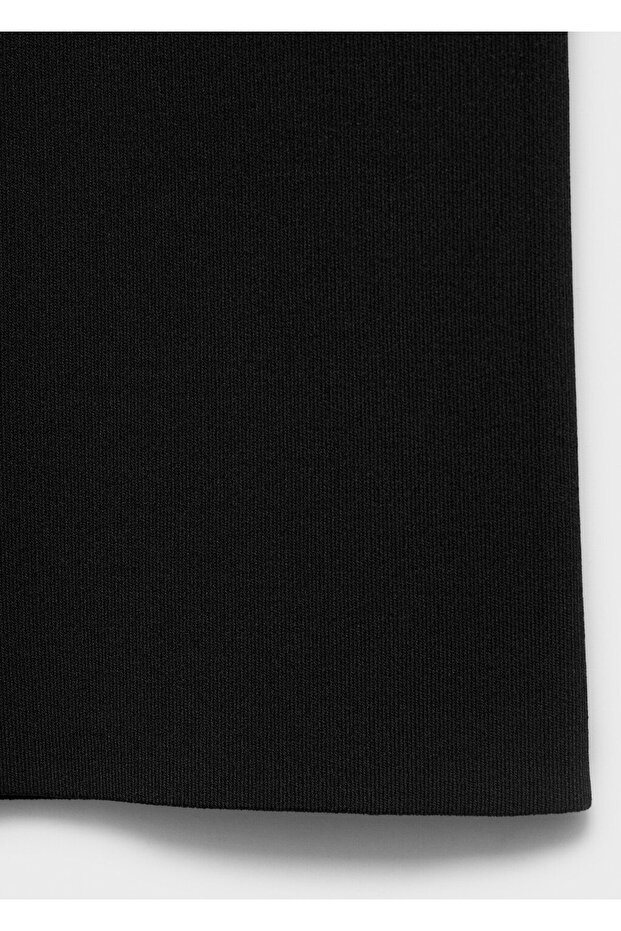 Beli lastikli triko pantolon - 5