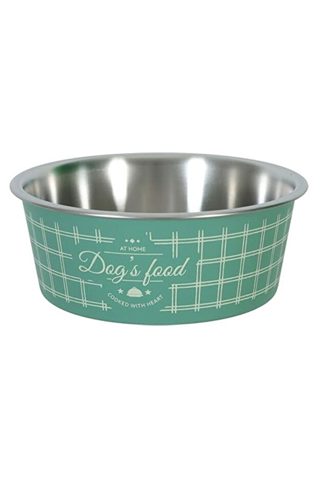 Non-Slip Food Dog Bowl Green 1200 ml