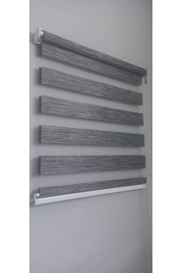 ANTRASİT RENK ZEBRA STOR - 1