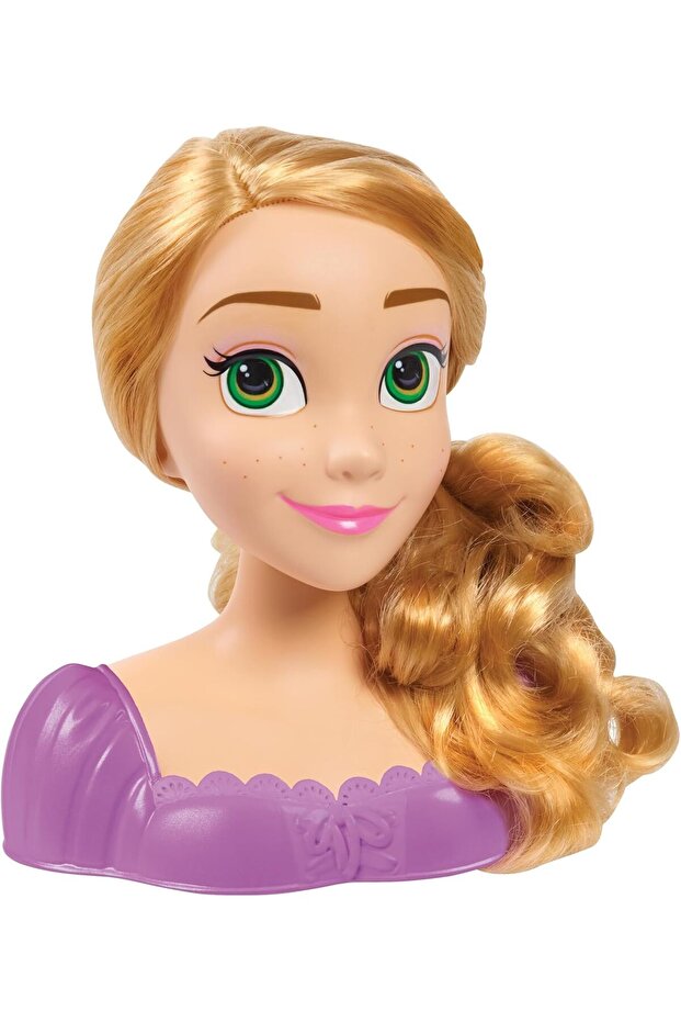 رأس تصفيف الشعر الأساسي للأميرة رابونزيل للأطفال - 4