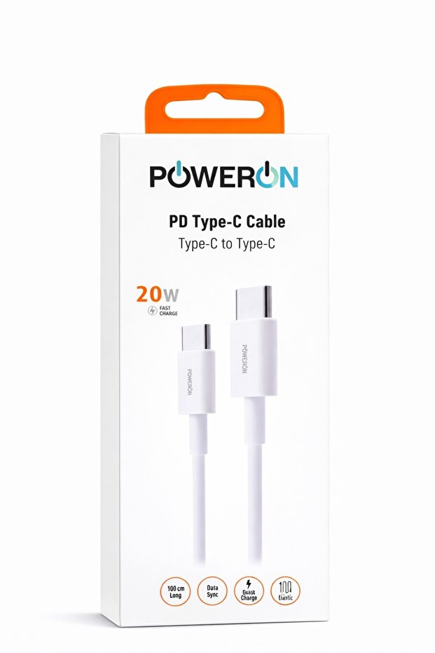 20W Type-C to Type-C Şarj Kablosu
