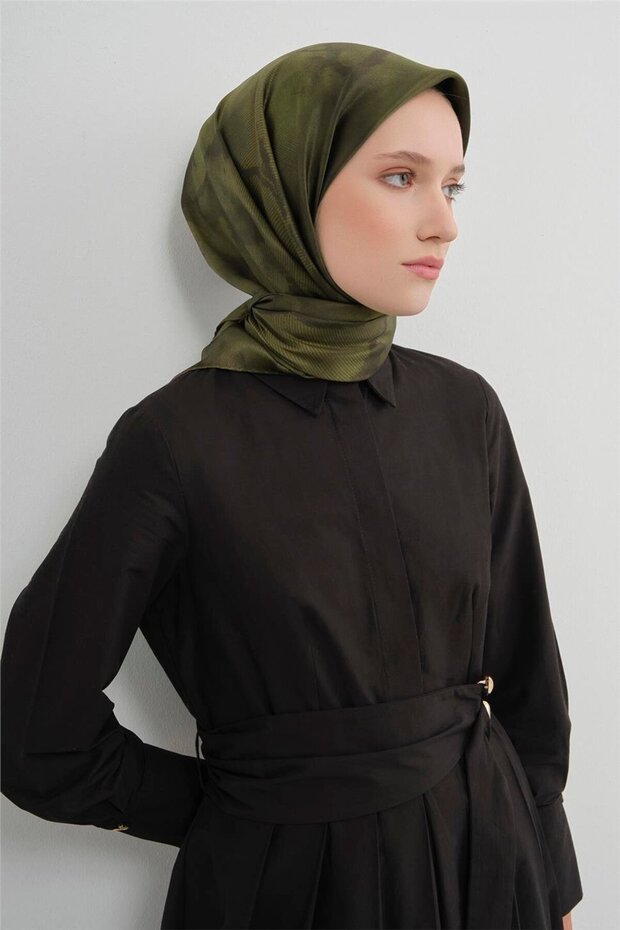 Pure Silk Sura Scarf 9501D 57