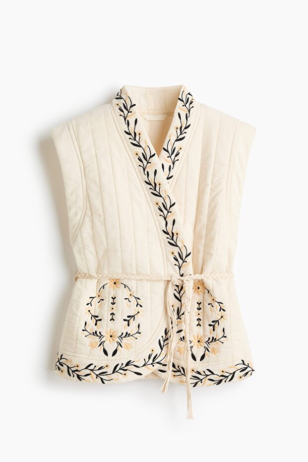 İşlemeli Yelek - 3