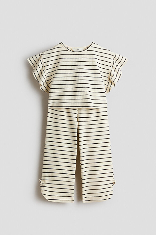 2 Parçalı Tekstüre Jarse Set - 4