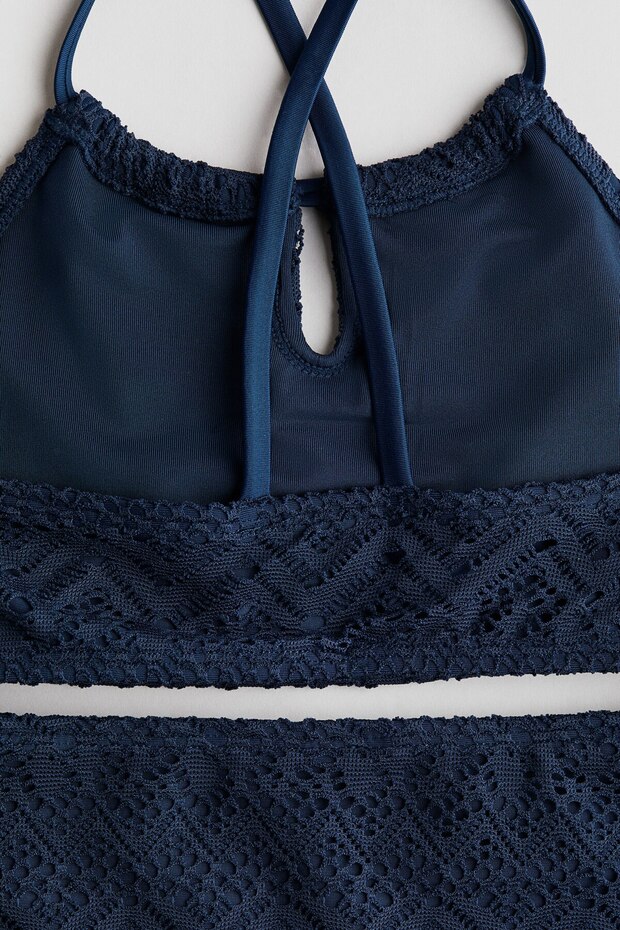 Tığ İşi Görünümlü Bikini - 2