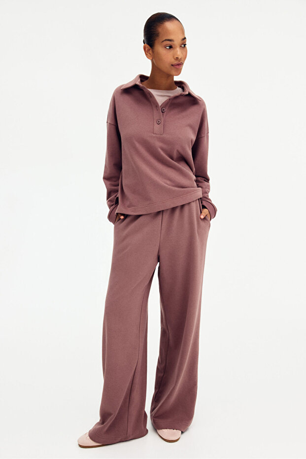 Düz Paçalı Jogger Pantolon - 2