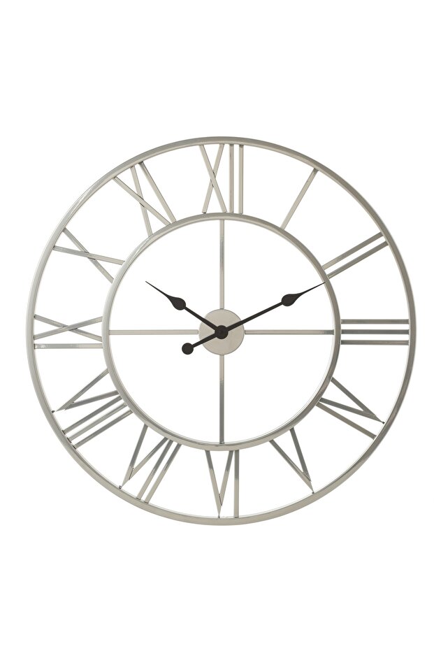 HOLMBERG SILVER DUVAR SAATİ 76CM - 1