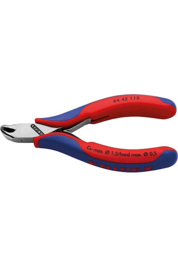 Front Cutting Pliers for Electronics with Small Serration 115 mm