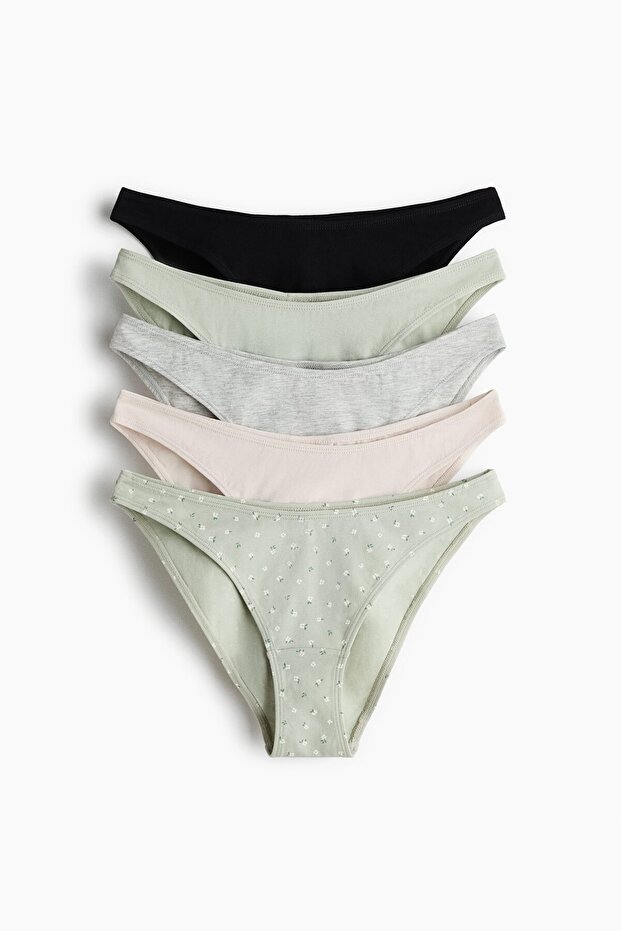 5'li Pamuklu Külot - 1