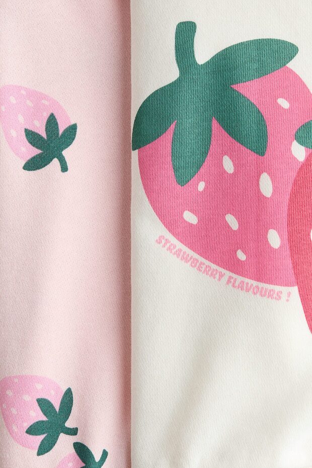 2'li Baskılı Sweatshirt - 2