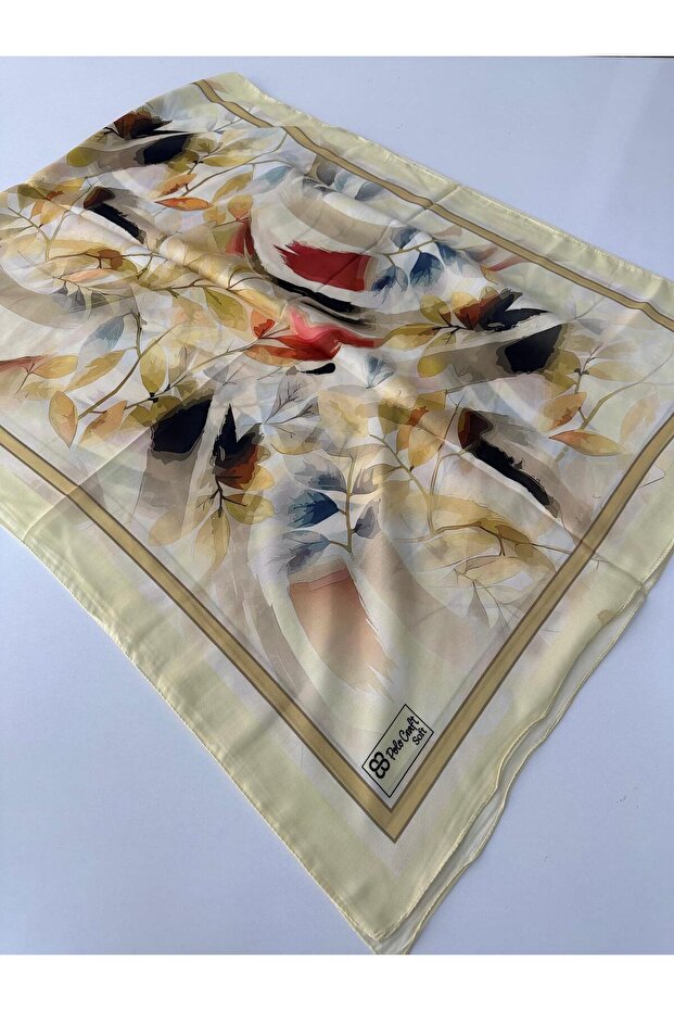 Soft Cotton Shawl Yellow Series Fzy0703