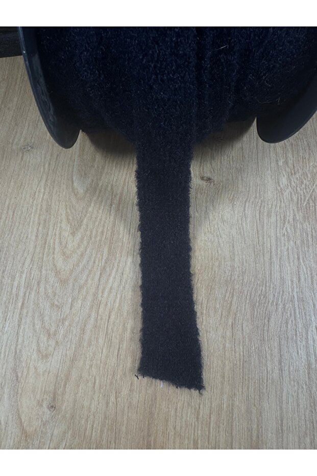 siyah örgü dokuma şerit - 3