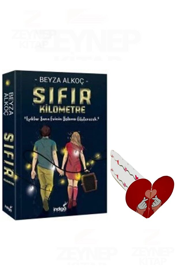 Sıfır Kilometre(Karton Kapak)Özel Tasarım Kalp Ayraç Hediyeli