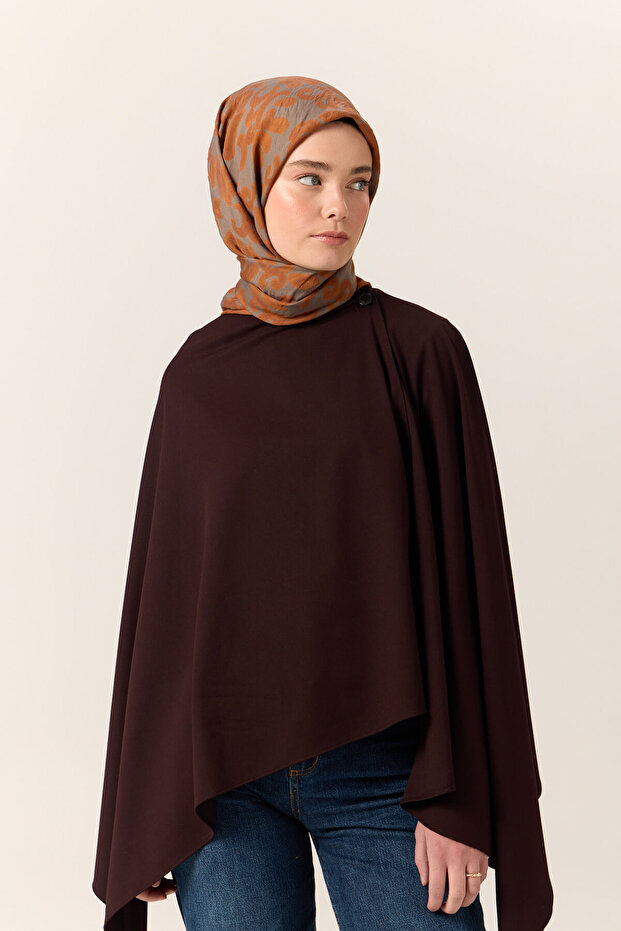 Women's Cinnamon Mink Viscose Velora Scarf 161002-17