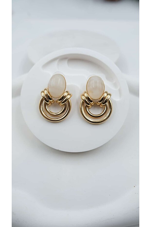 Gold Plate Lena Earrings