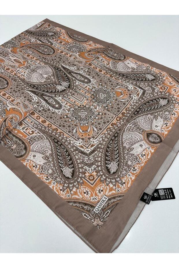 شال قاشكا من القطن الناعم بنمط إيترو LBD0809 - 1