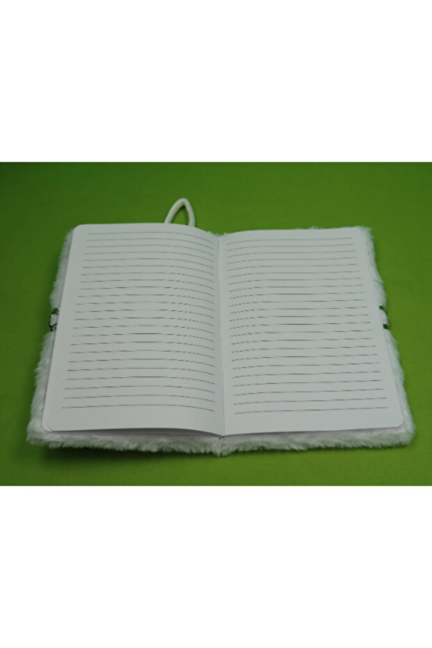 دفتر ملاحظات من القطيفة مع حقيبة قابلة للقفل، 80 ورقة مسطرة - 6