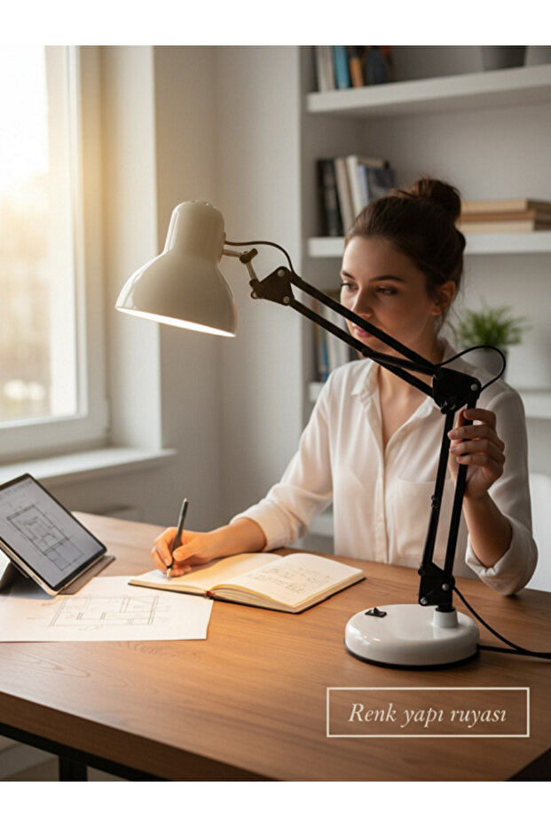 Acrobatic Spring-Load Adjustable 360 Degree Movable Work Table Lamp Engineering Lamp