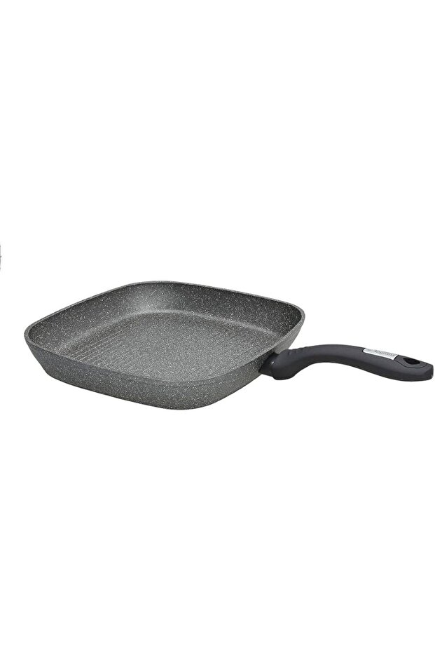 Mythos Marble Non-Stick Square Grill Pan 28x28cm - Premium Italian Griddle