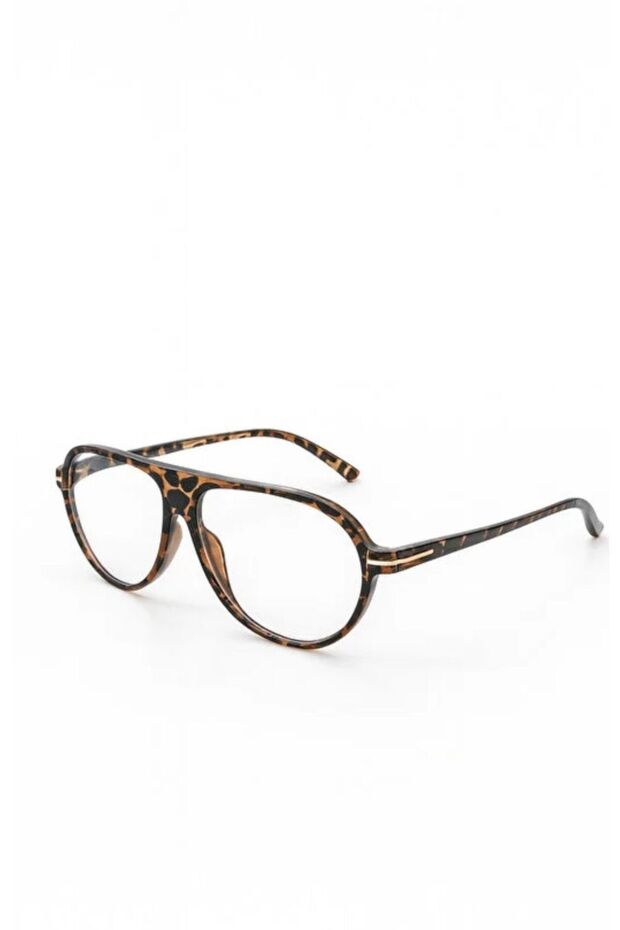 Leopard Patterned Clara Drop Sunglasses - 3