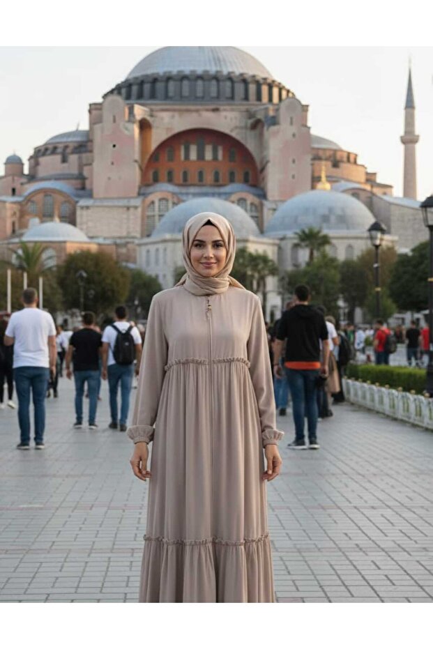 MEDİNE İPEĞİ KUMAŞ FERACE - 2