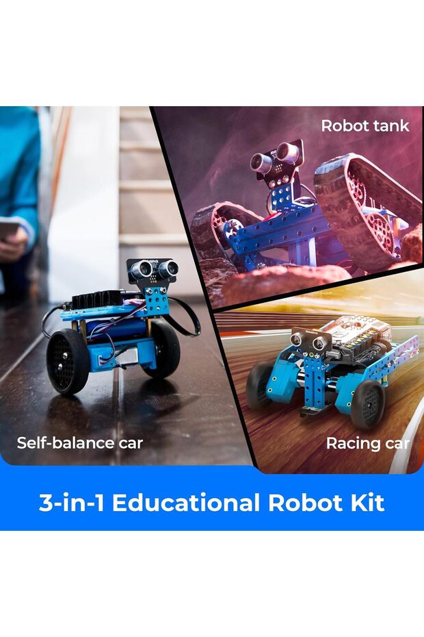 mBot Ranger, 3'ü 1 Arada Programlanabilir Robot Yapım Seti - 5