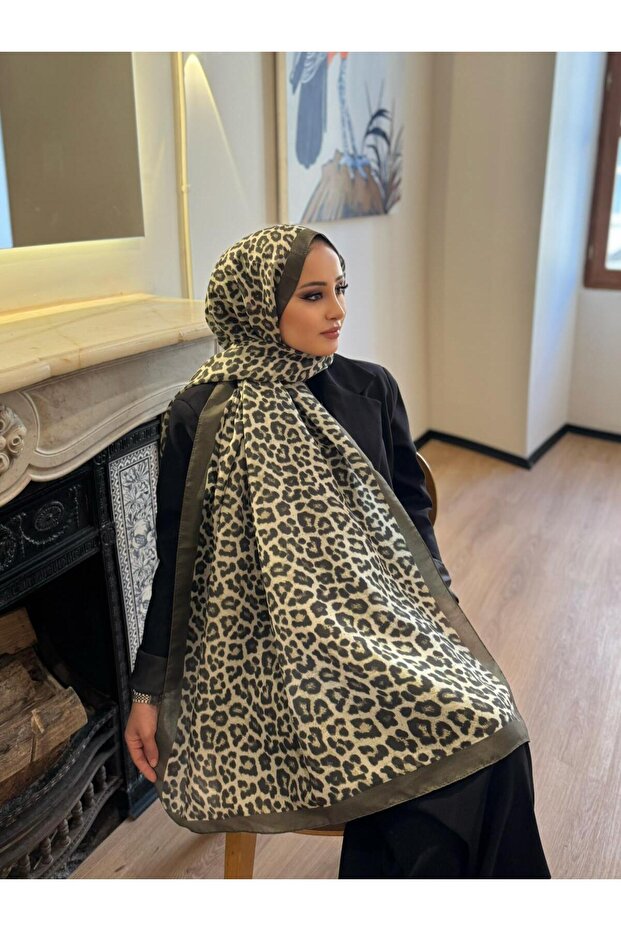LEOPAR SOFT PAMUK ŞAL - 3
