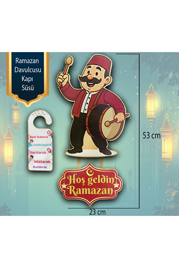 Ramazan Davulcusu Kapı Süsü - 1