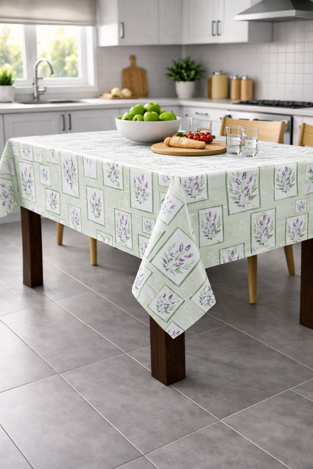 Oilcloth Tablecloth – Waterproof, Stain-Resistant, Easy to Clean Pvc