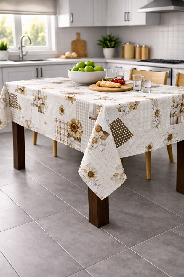 Oilcloth Tablecloth – Waterproof, Stain-Resistant, Easy to Clean Pvc